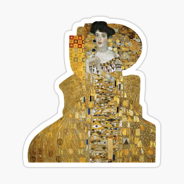 Aperçu de l'œuvre Gustav Klimt - Portrait d'Adèle Bloch-Bauer I créée et vendue par elinaarbidane.