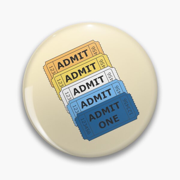 Item preview, Aroace Pride Admission Tickets designed and sold by AlexisMG22.