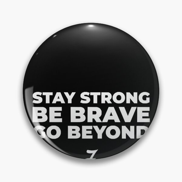 Item preview, Stay Strong, Be Brave, Go Beyond (White) iPhone Case & Cover| Cr7 gift designed and sold by cr7phonecase.