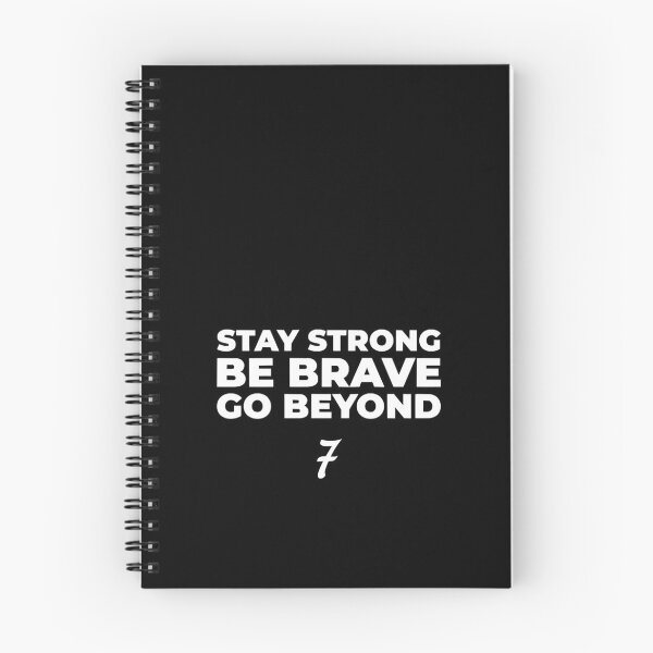 Item preview, Stay Strong, Be Brave, Go Beyond (White) iPhone Case & Cover| Cr7 gift designed and sold by cr7phonecase.