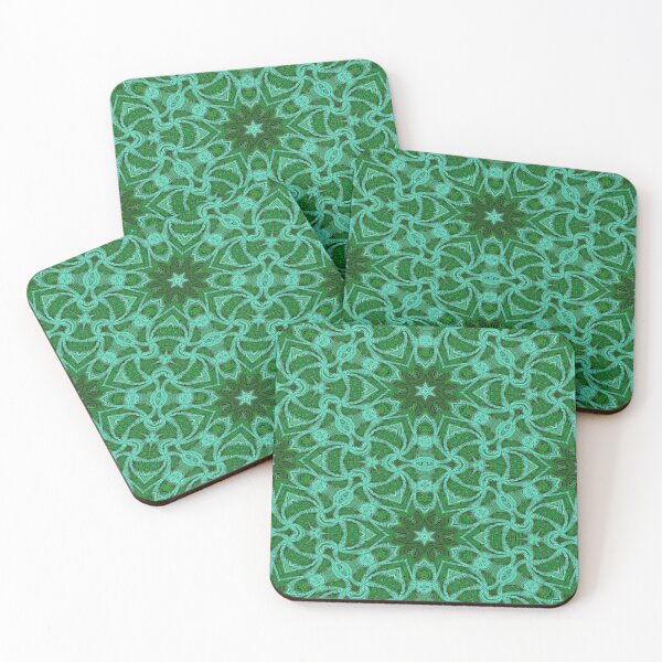 Item preview, Green Floral Pattern designed and sold by Sybille-Yates.