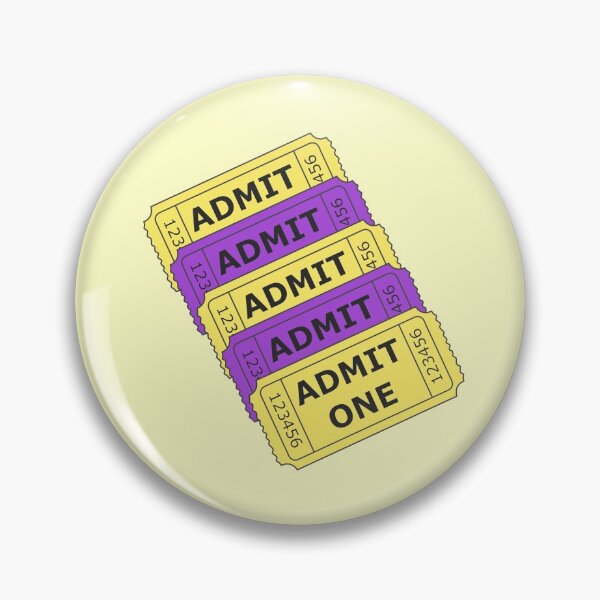 Item preview, Intersex Pride Admission Tickets designed and sold by AlexisMG22.