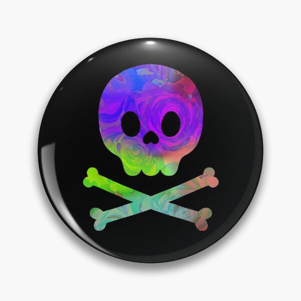 Item preview, Toxic Skull and Crossbones designed and sold by inatorinator.