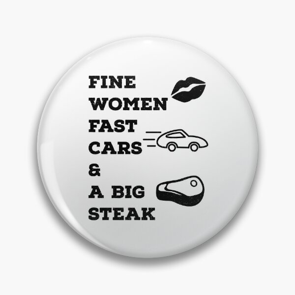 Item preview, Big Steak Ladies Man Funny Auto Lover designed and sold by StudioTina.