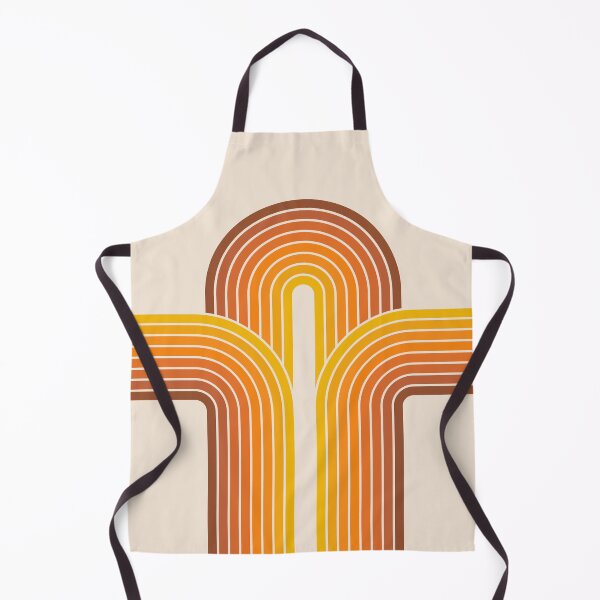 Item preview, Triple retro arches in yellow and orange designed and sold by BattaAnastasia.