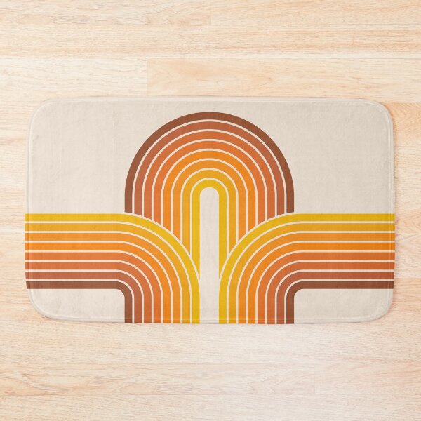 Item preview, Triple retro arches in yellow and orange designed and sold by BattaAnastasia.
