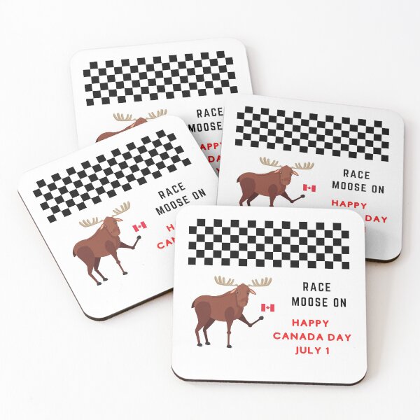 Item preview, Race Moose On, Happy Canada Day, July 01- Funny Race on Moose  designed and sold by missionbear.