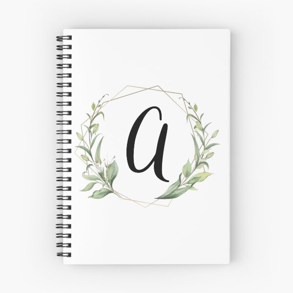 Item preview, Golden frame monogram with laurels letter A designed and sold by JustSeasons.