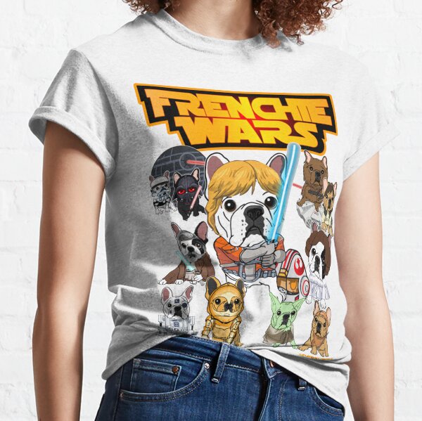 FRENCHIE WARS  | Bulldog T-shirt | Bulldog Phonecase | Bulldog gift Classic T-Shirt