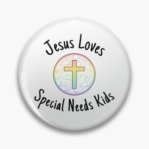Item preview, Jesus Loves Special Needs Kids designed and sold by MoCraftsCo.