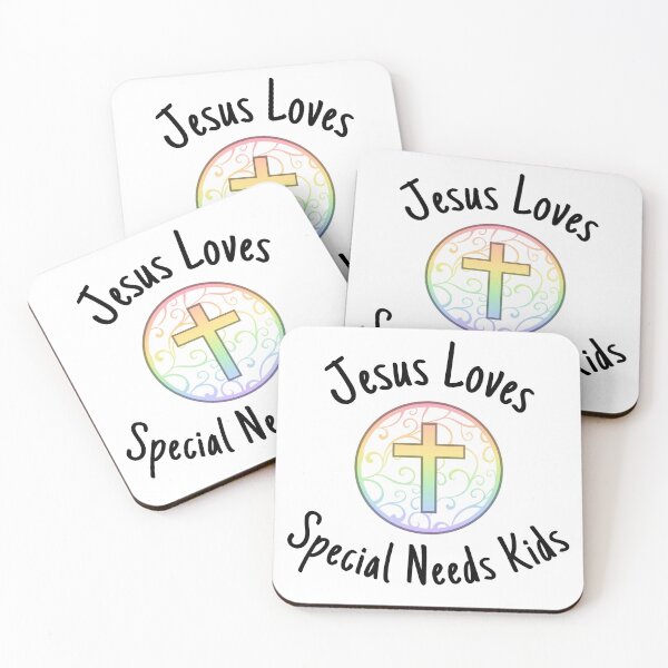 Item preview, Jesus Loves Special Needs Kids designed and sold by MoCraftsCo.