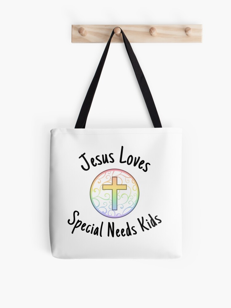 Jesus Loves Special Needs Kids | Tote Bag