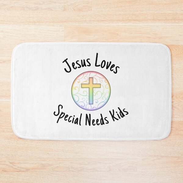 Item preview, Jesus Loves Special Needs Kids designed and sold by MoCraftsCo.