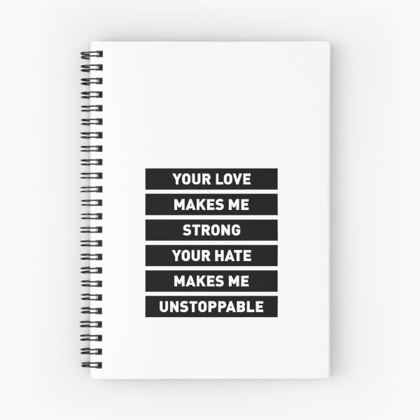 Item preview, Your Love Makes Me Strong! Your Hate Makes Me Unstoppable iPhone Case & Cover| Cr7 gift designed and sold by cr7phonecase.