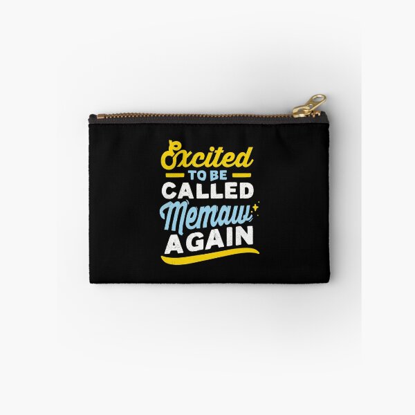 Item preview, Excited to be Called Meemaw Again, Cute grandma Graphic designed and sold by ramenrose.