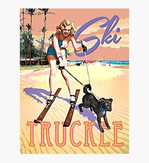 Ski Truckee! Photographic Print