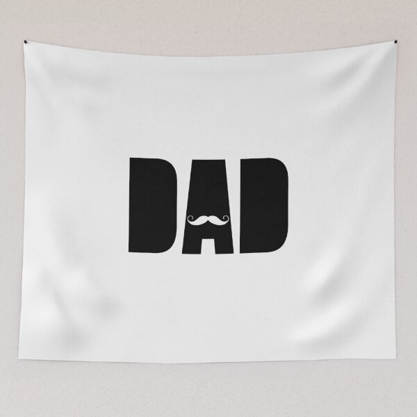 Item preview, Dad, Funny Mustache Dad designed and sold by Lineemme.