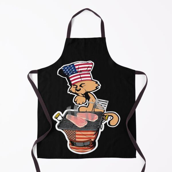 Item preview, 4th Of July Cat Grilling Bbq Patriotic Griller Barbecue Cat designed and sold by 2MDesign.