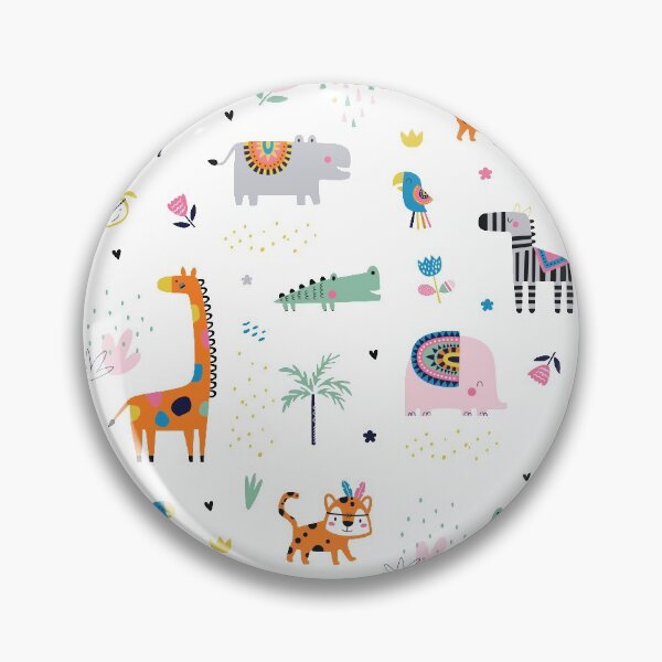Item preview, Cute jungle animals designed and sold by zeke2usher.