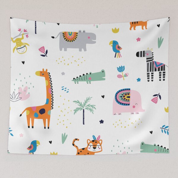 Item preview, Cute jungle animals designed and sold by zeke2usher.