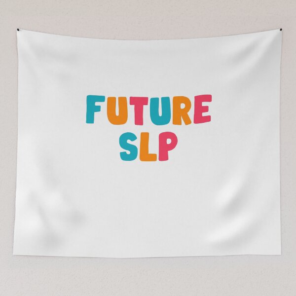 Aperçu de l'œuvre Future SLP: Cadeau de remise des diplômes SLP, Orthophonie, Orthophoniste, Bilinguisme créée et vendue par Simoakn.