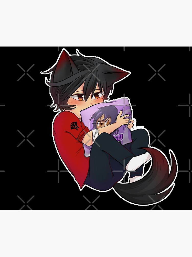 Aaron Lycan With Waifu Aphmau Lycan Poster For Sale By Mehtabkhatik18 Redbubble 6090