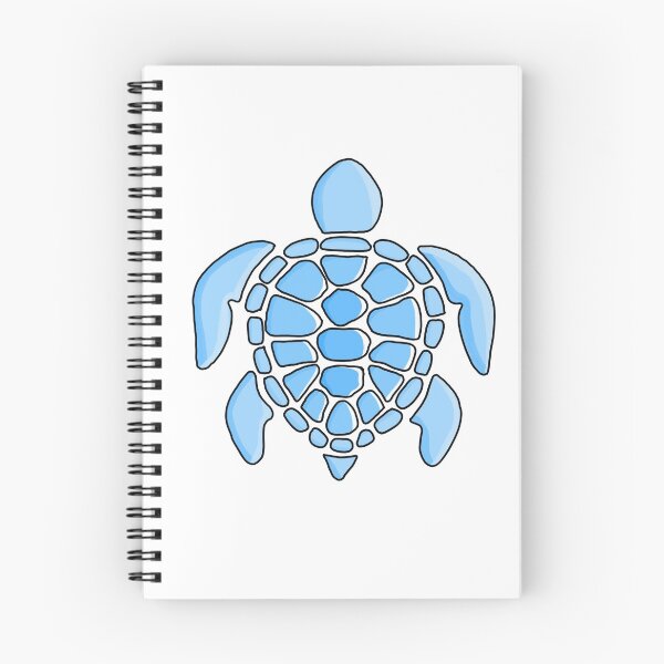 Item preview, blue sea turtle designed and sold by emutteli.