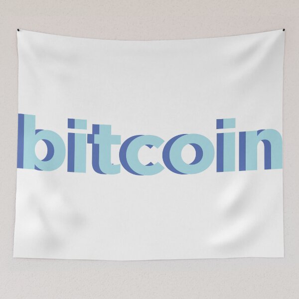 Item preview, Bitcoin | Cryptocurrency Text Logo Light designed and sold by 3005Garments.