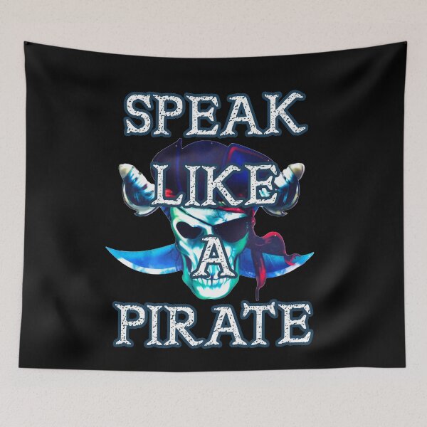 Item preview, Speak Like A Pirate - Here Be The Booty Black designed and sold by KeysTreasures.