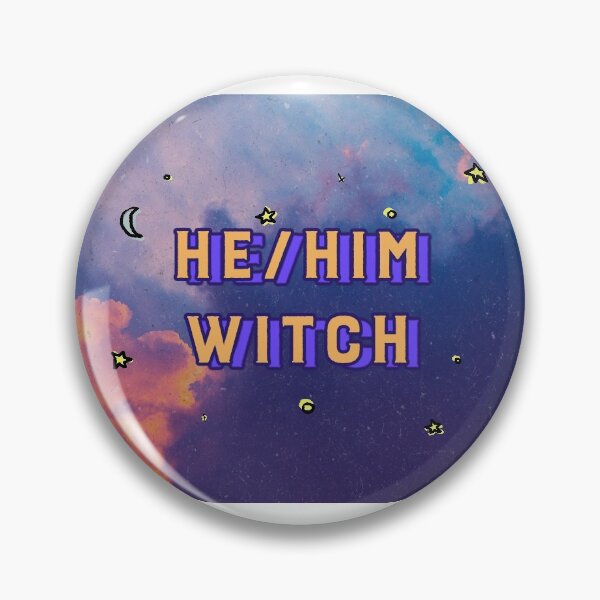 Item preview, He/Him witch designed and sold by SleeplessSigils.