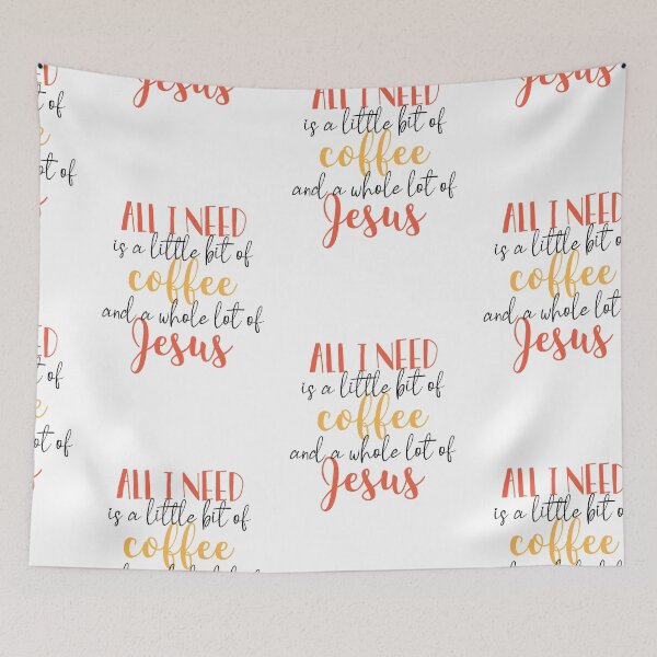 Item preview, All I Need Is Jesus And Coffee, Yall Need Jesus designed and sold by SportyDogShop.