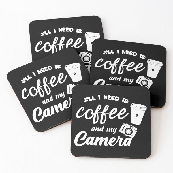 Item preview, All I Need Is Coffee And My Camera coffee and photography lovers designed and sold by joy4shirt.