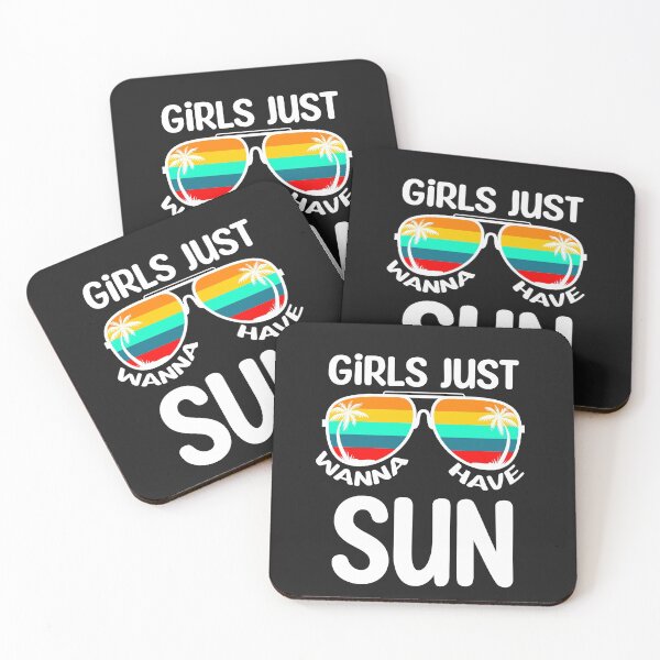 Item preview, Girls Just Wanna Have Sun  designed and sold by SportyDogShop.