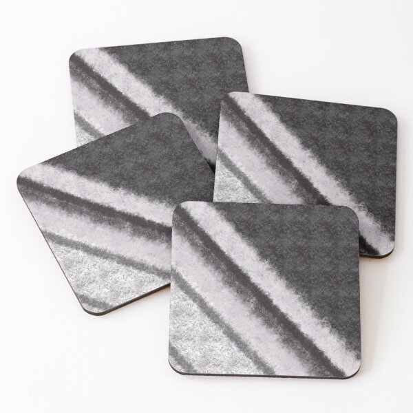 Item preview, Timeless fashion art design in light grey and dark grey, abstract geometric. designed and sold by Susanna Schorr.