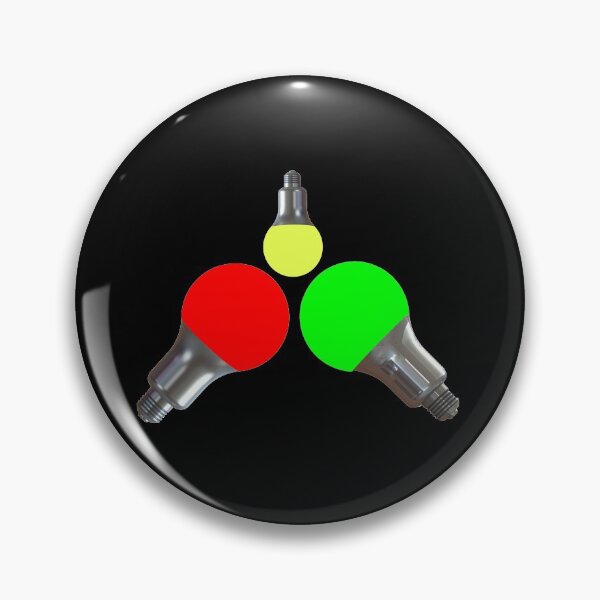 Artikelvorschau, Rot Gelb Grüne Glühbirnen entworfen und verkauft von LashCreations.