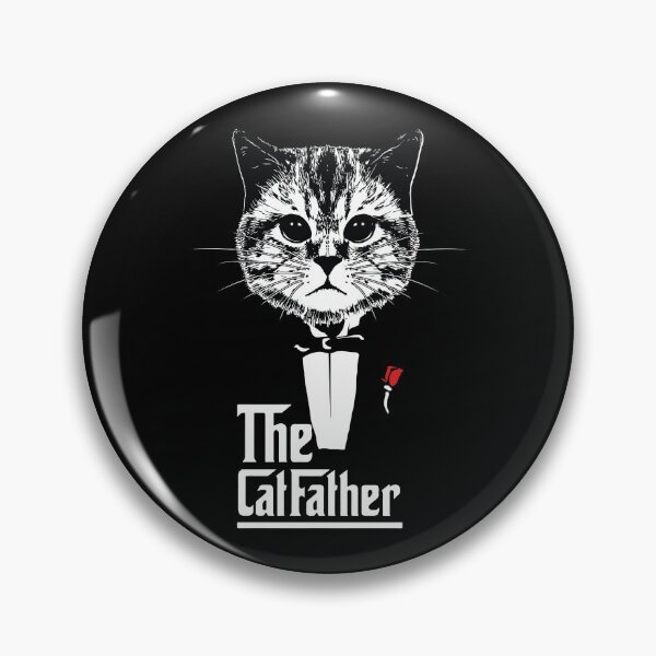 Item preview, IMPD10011v1 - The Cat Father, Cat wearing a suit, Cute Cat, Business Cat, The CatFather. designed and sold by iModban Brand.