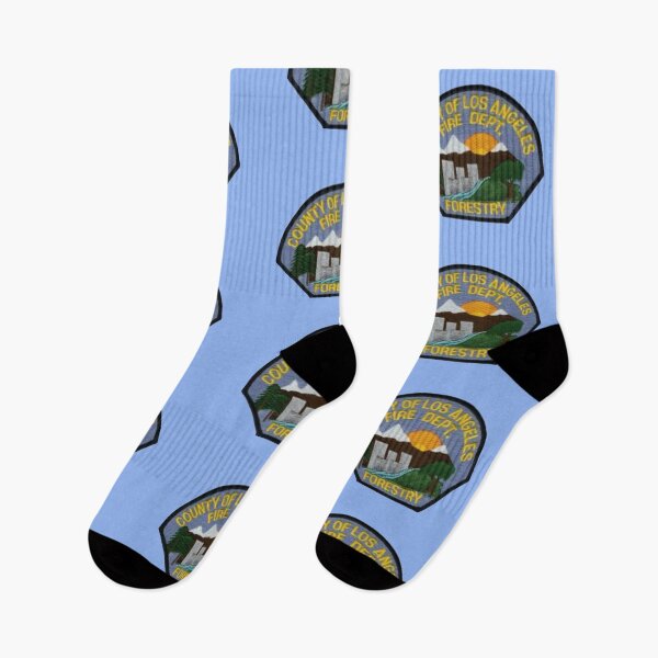 Item preview, Los Angeles County Fire Forestry designed and sold by Lawrence Baird.