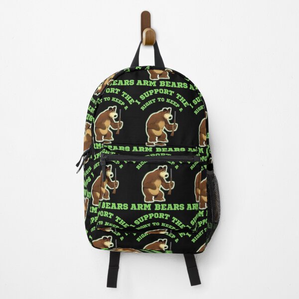 Item preview, Funny I Support The Right To Arm Bears Gun Puns designed and sold by WoodburyLake.