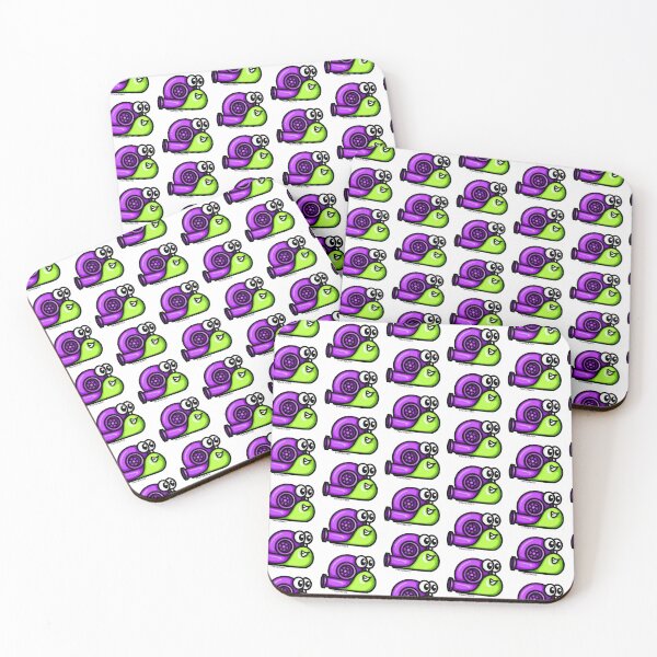 Item preview, Turbo Snail (Version 1) - Purple / Green designed and sold by TswizzleEG.