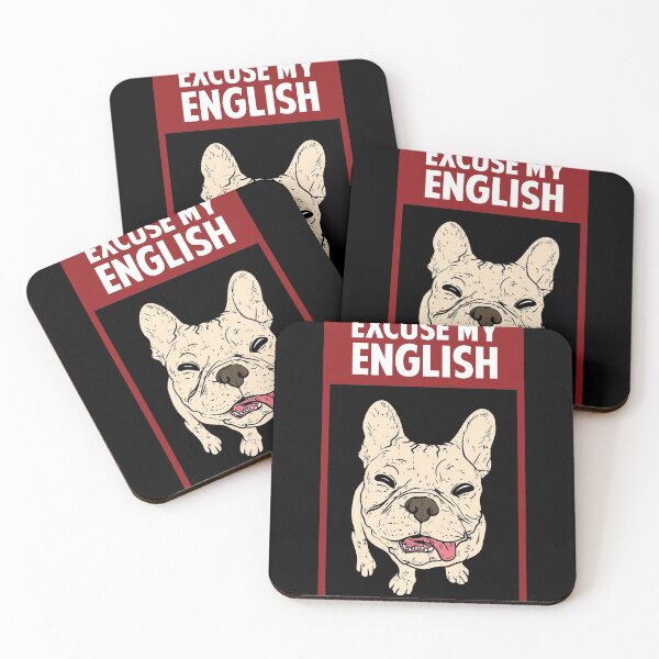 Item preview, Excuse my english Funny Dog Frenchie French Bulldog Lover  designed and sold by Rzelemenz.