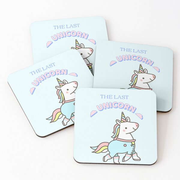 Item preview, The Last Unicorn. Kawaii Animals. Cute and Colorful designed and sold by TheGoToStore.