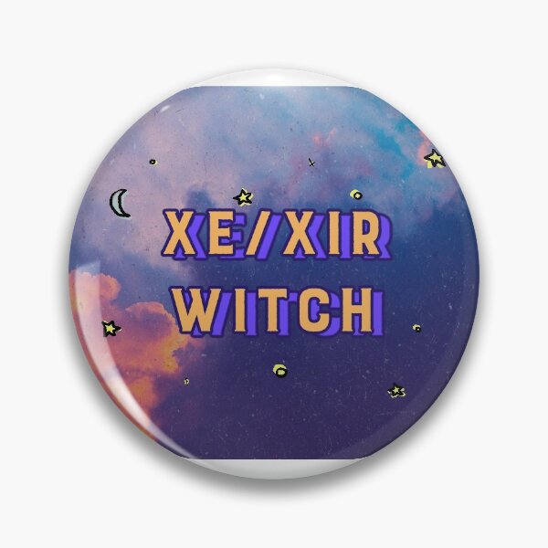 Item preview, Xe/Xir Witch designed and sold by SleeplessSigils.