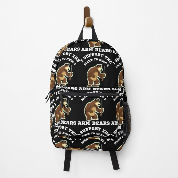 Item preview, Funny I Support The Right To Arm Bears Gun Puns designed and sold by WoodburyLake.