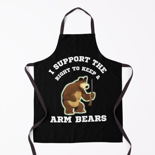 Item preview, Funny I Support The Right To Arm Bears Gun Puns designed and sold by WoodburyLake.