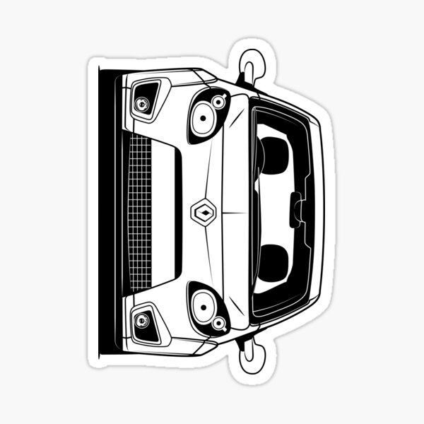 Renault Twingo RS Poster Sticker