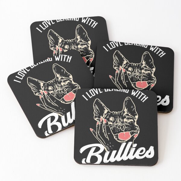Item preview,  I love dealing with Bullies Funny Frenchie French Bulldog  designed and sold by Rzelemenz.