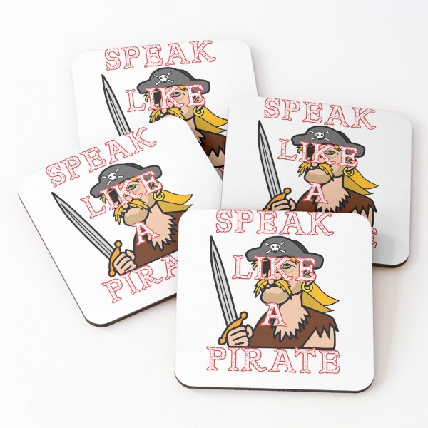 Item preview, Speak Like A Pirate - Here Be The Booty White designed and sold by KeysTreasures.