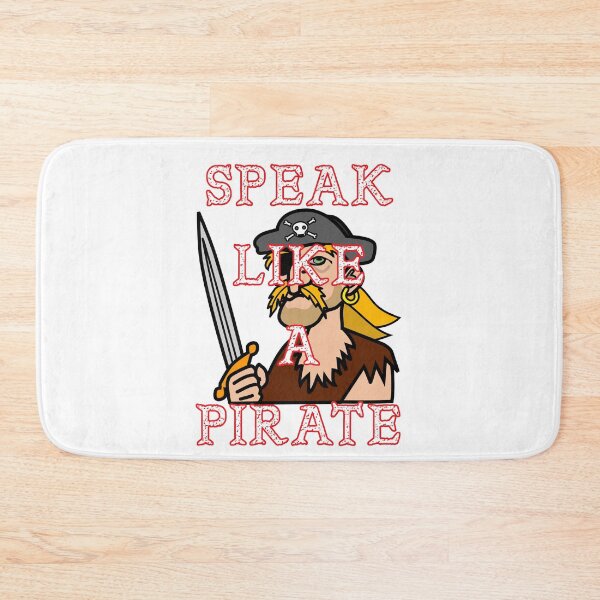 Item preview, Speak Like A Pirate - Here Be The Booty White designed and sold by KeysTreasures.