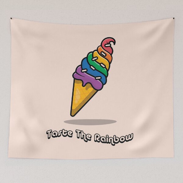 Item preview, Taste The Rainbow Icecream  designed and sold by chntl-shop.
