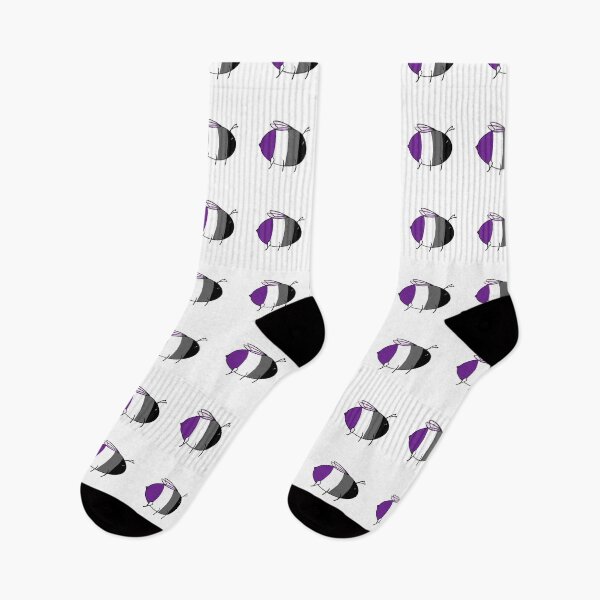 Item preview, Asexual Pride Bee designed and sold by LunarDoodles.